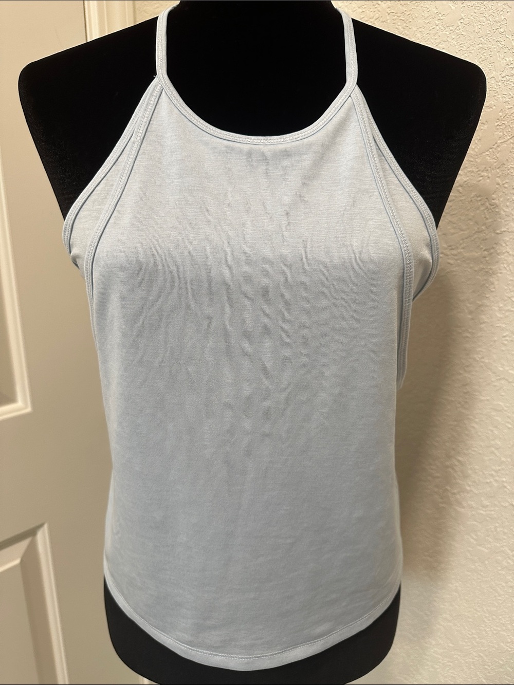 FP Movement by Free People Sky Blue Halter Tank Top